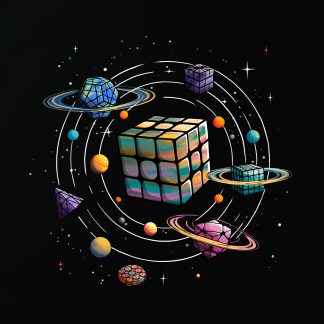 Cubes in Space Unisex Shirt