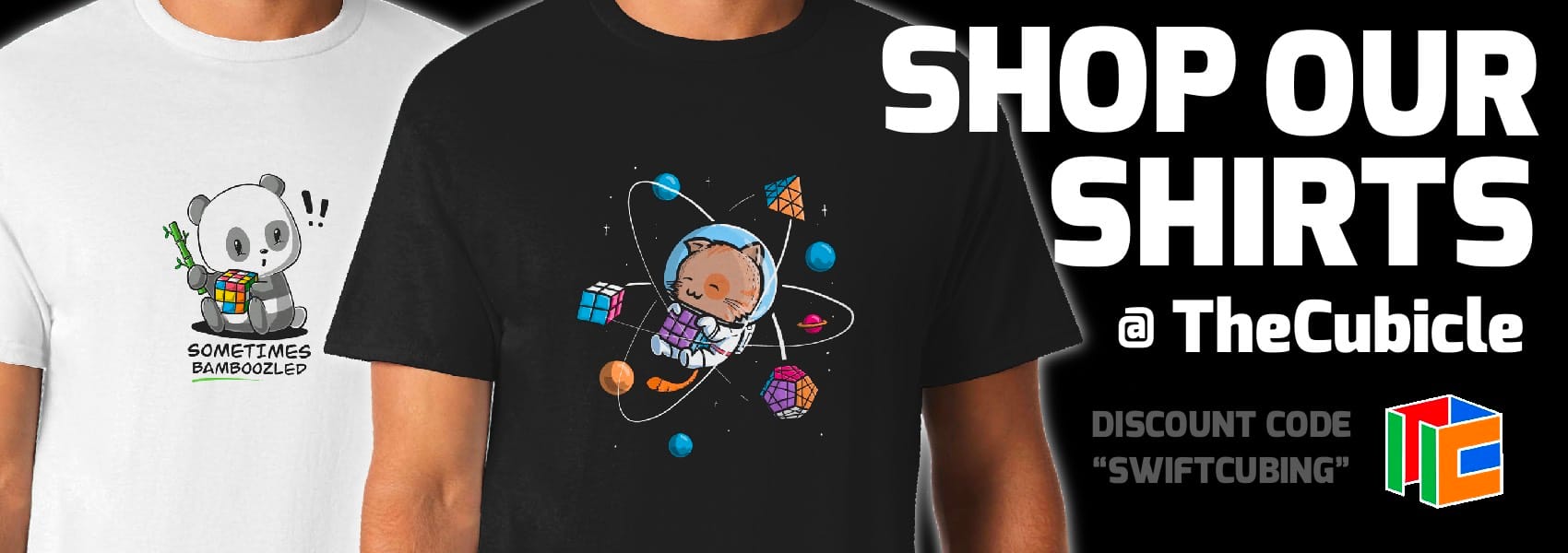 Shop our SwiftCubing Shirts at the Cubicle - thecubicle.com